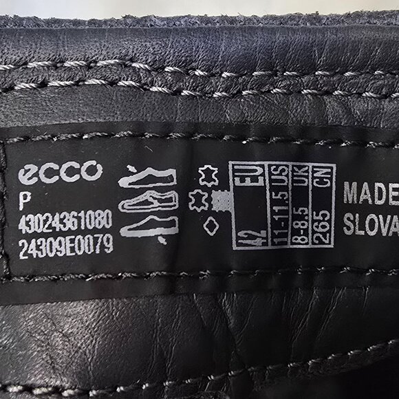 Ecco Soft 7 Nubuck Zip Bootie Women's Sizes NEW Gray Leather Textured Upper - Picture 11 of 11